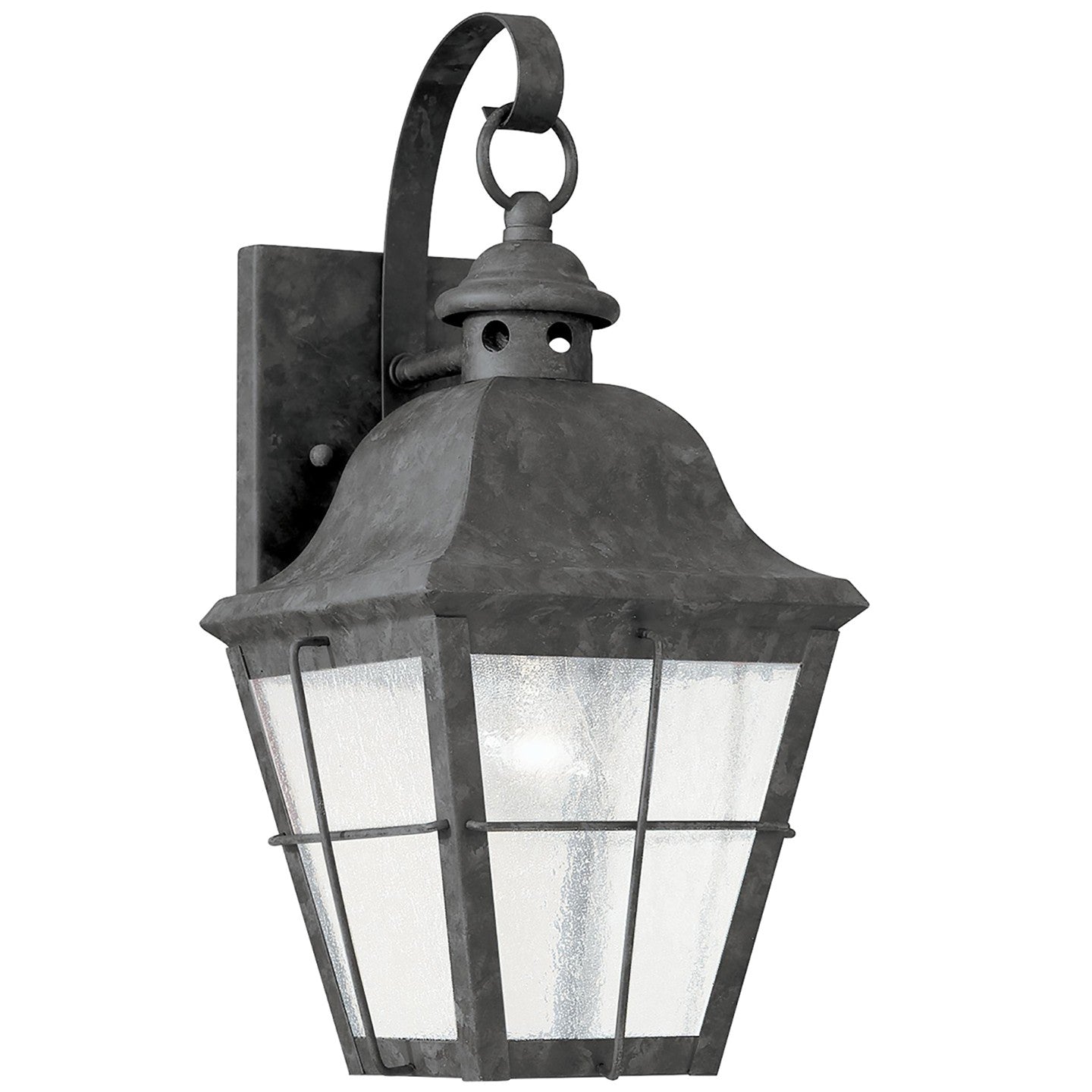 Generation Lighting - 8462-46 - One Light Outdoor Wall Lantern - Chatham - Oxidized Bronze