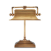 Currey and Company - 6000-0758 - One Light Table Lamp - Malvasia Collection - Vintage Brass