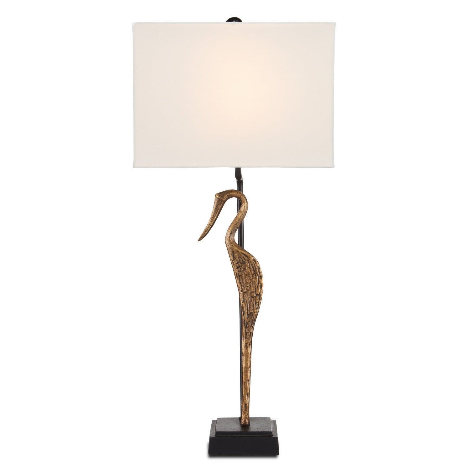 Currey and Company - 6000-0759 - One Light Table Lamp - Antigone Brass Table Lamp - Antique Brass/Black