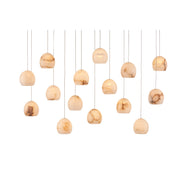 Currey and Company - 9000-0899 - 15 Light Pendant - Lazio Collection - White