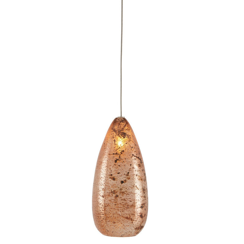 Currey and Company - 9000-0902 - One Light Pendant - Rame Collection - Copper