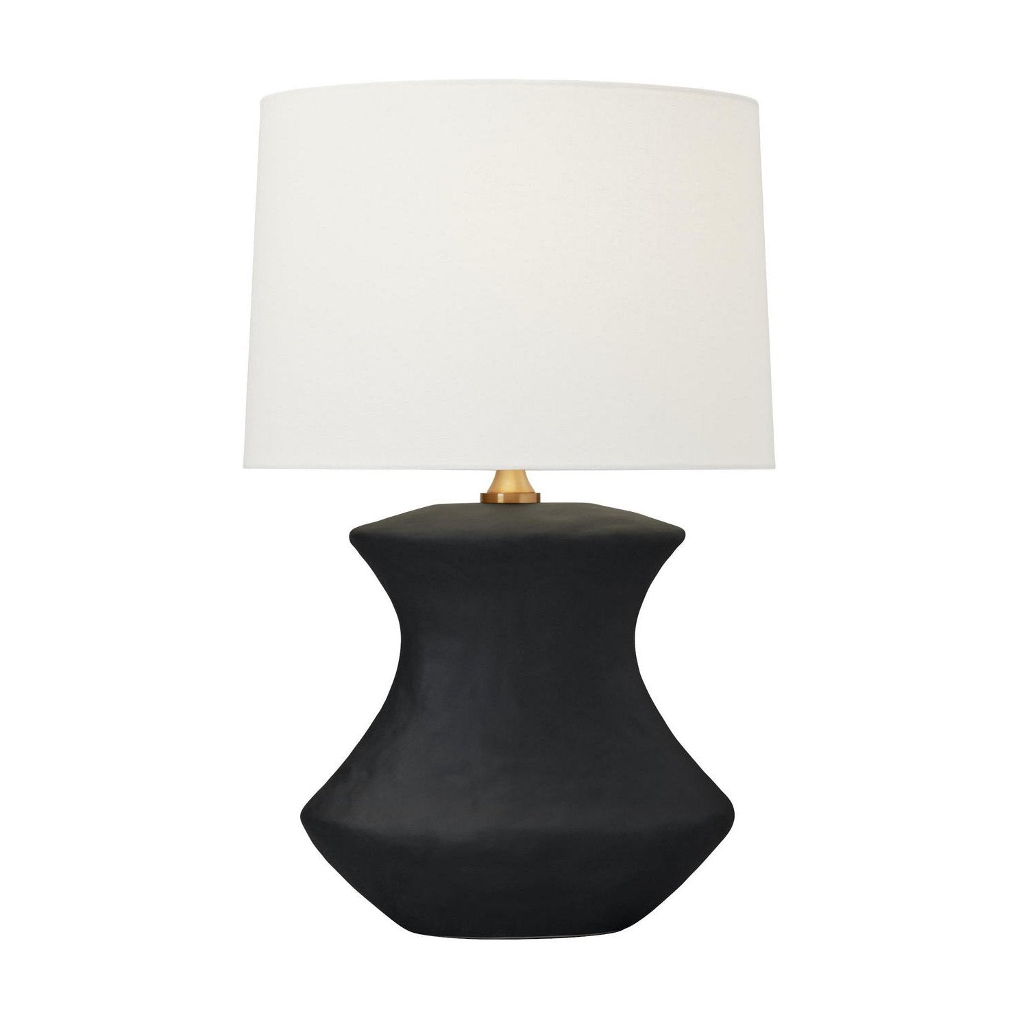 Visual Comfort Studio - HT1021RBC1 - One Light Table Lamp - Bone - Rough Black Ceramic