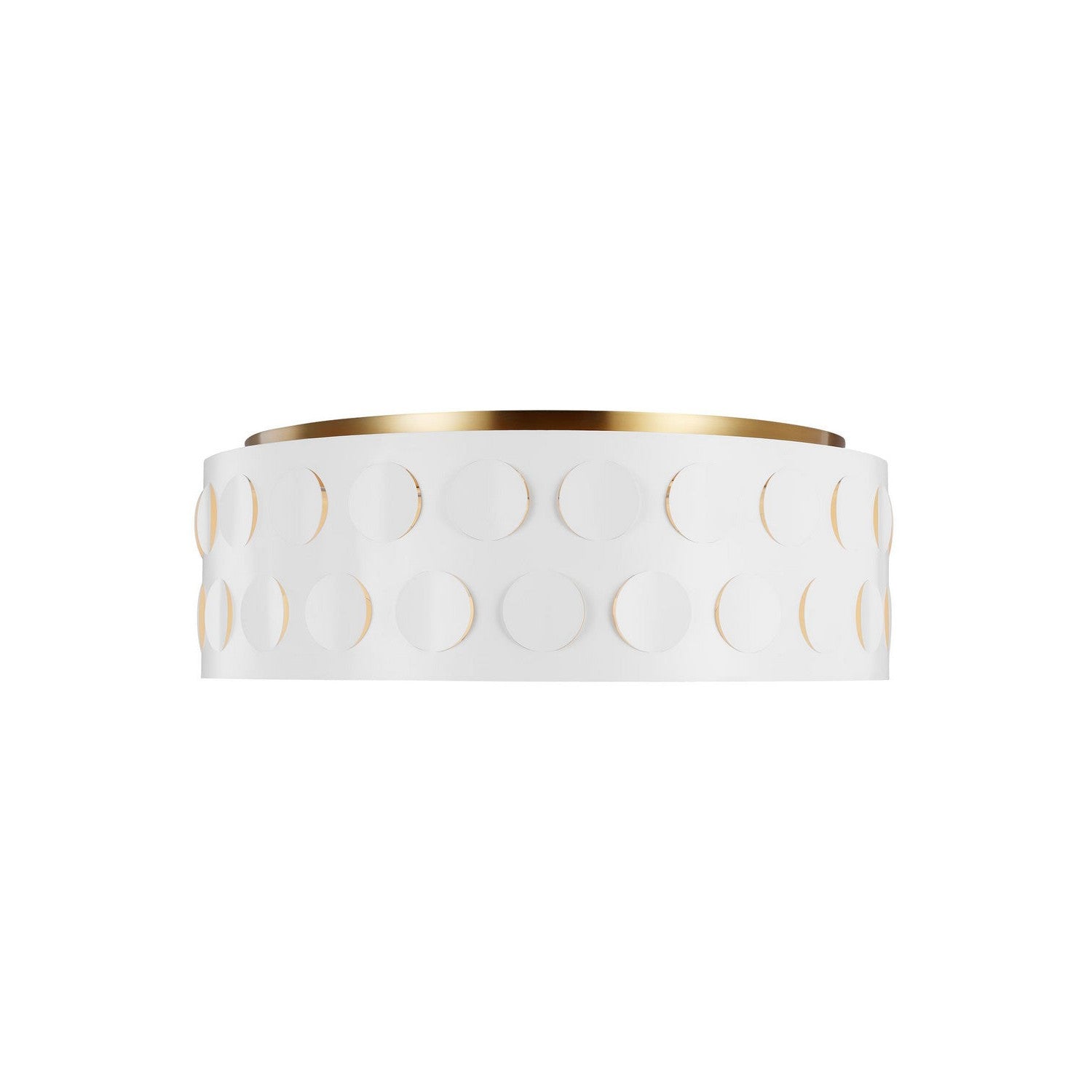 Visual Comfort Studio - KSF1024BBS - Four Light Flush Mount - Dottie - Burnished Brass