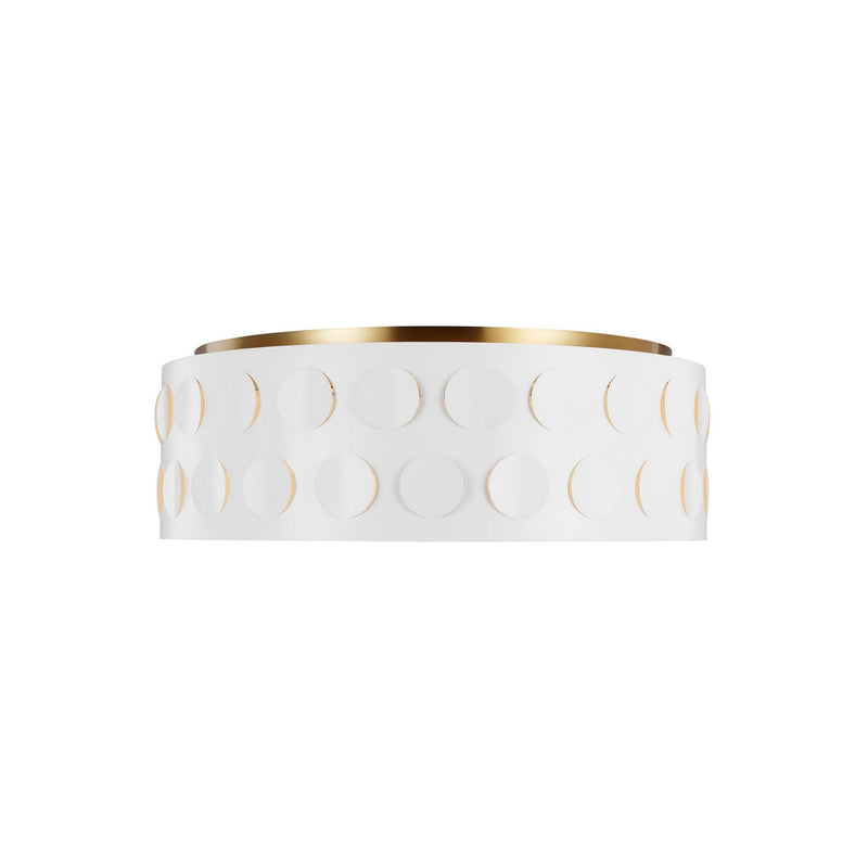 Visual Comfort Studio - KSF1024BBS - Four Light Flush Mount - Dottie - Burnished Brass