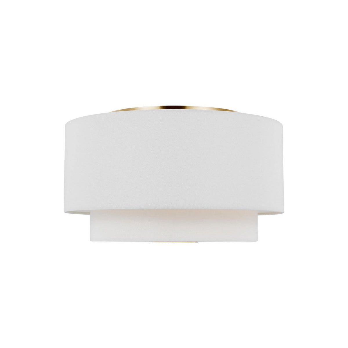 Visual Comfort Studio - KSF1043BBS - Three Light Flush Mount - Sawyer - Burnished Brass