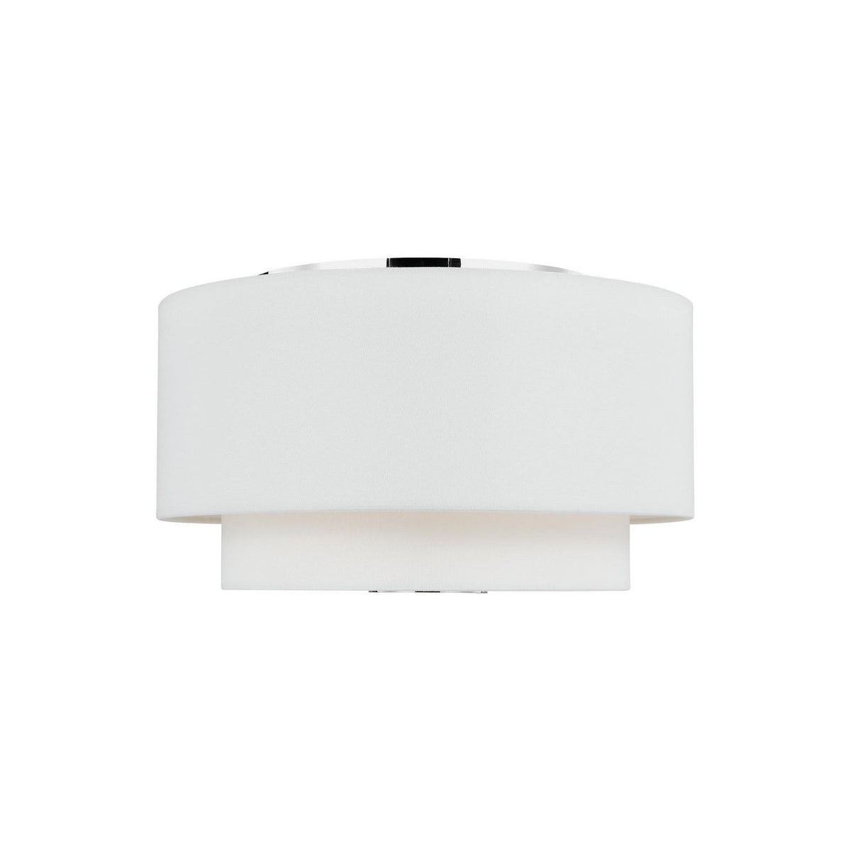 Visual Comfort Studio - KSF1043PN - Three Light Flush Mount - Sawyer - Polished Nickel