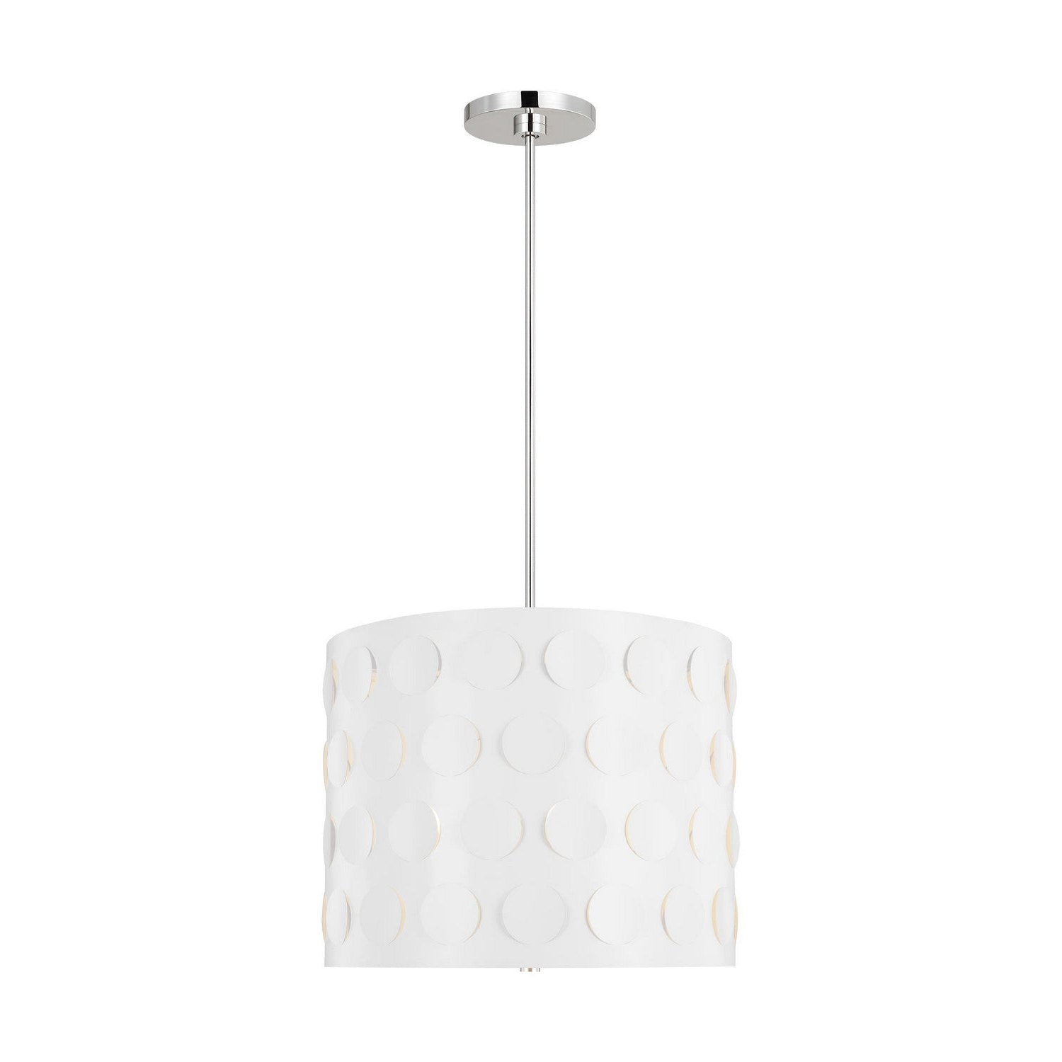 Visual Comfort Studio - KSP1003PN - Three Light Pendant - Dottie - Polished Nickel