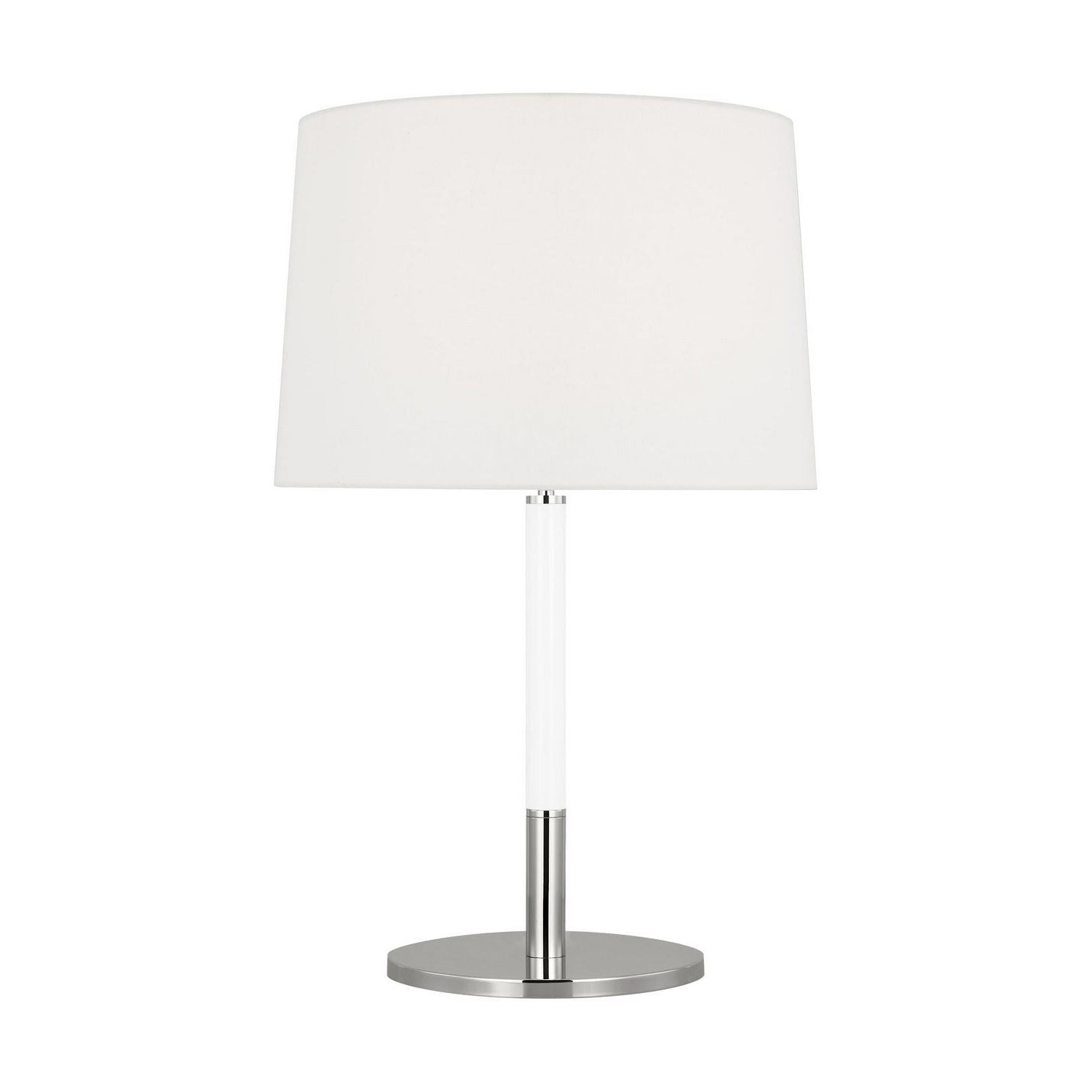 Visual Comfort Studio - KST1041PNGW1 - One Light Table Lamp - Monroe - Polished Nickel