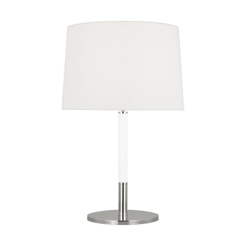 Visual Comfort Studio - KST1041PNGW1 - One Light Table Lamp - Monroe - Polished Nickel