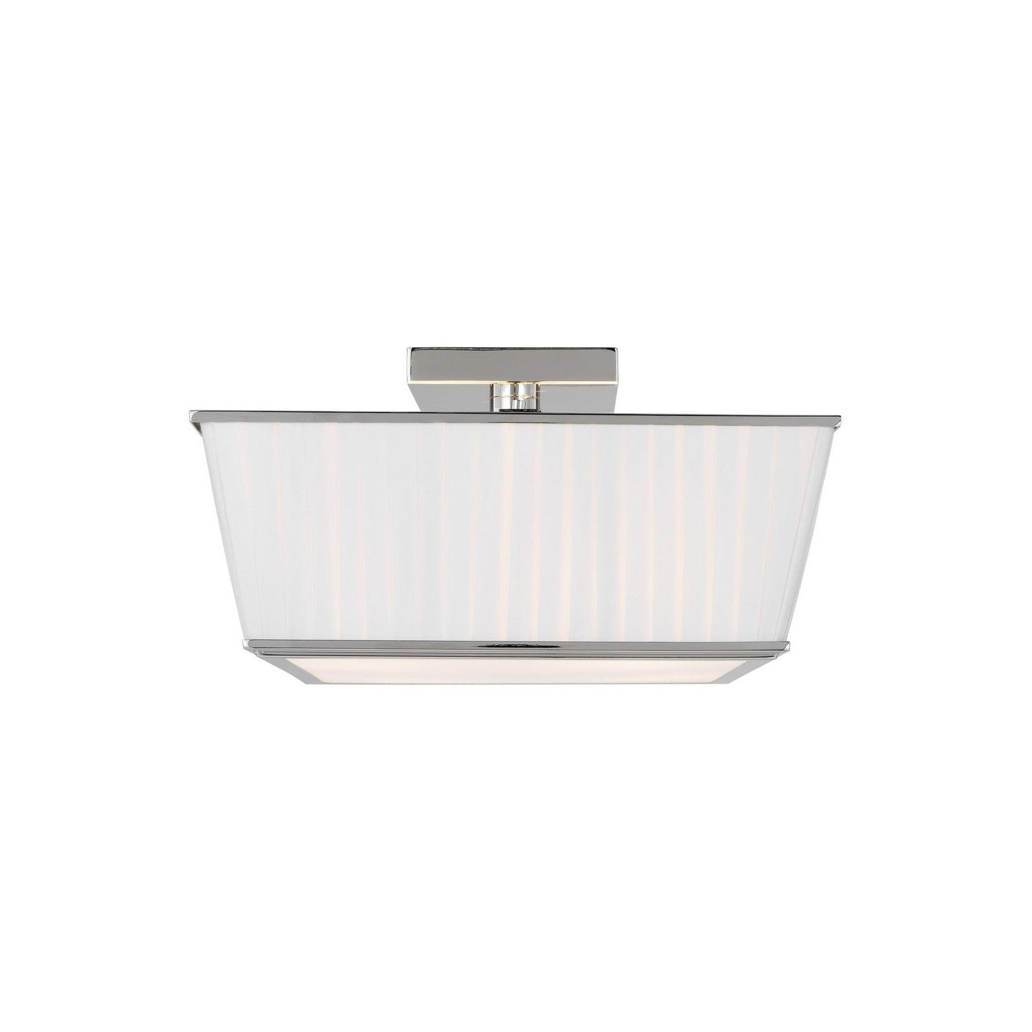 Visual Comfort Studio - LF1044PN - Four Light Flush Mount - Esther - Polished Nickel