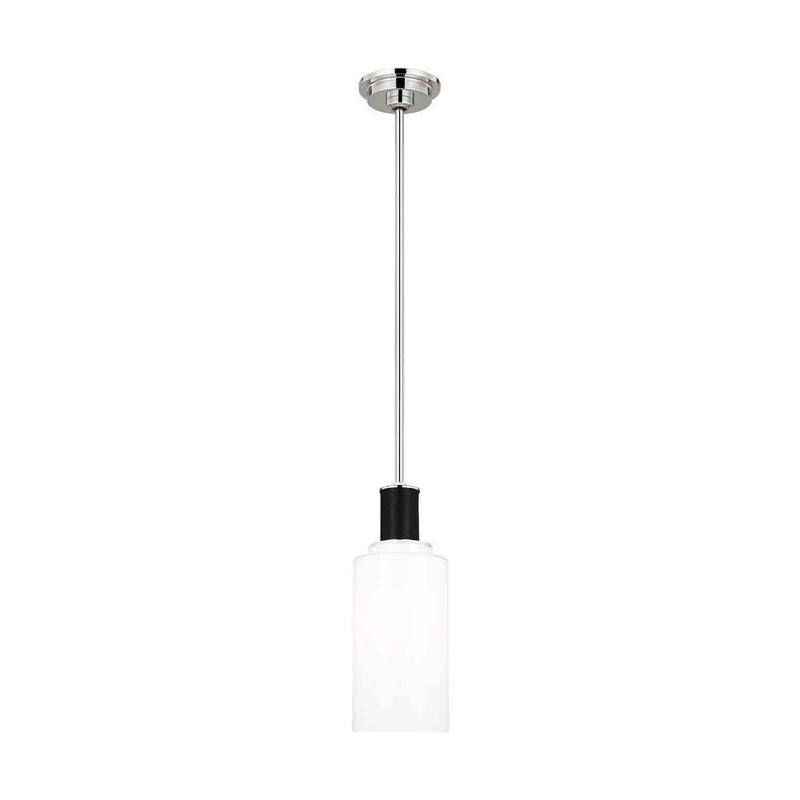 Visual Comfort Studio - LP1071PNMG - One Light Pendant - Hadley - Polished Nickel