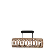 Kalco - 515361MB - Six Light Island Pendant - Tablas - Matte Black
