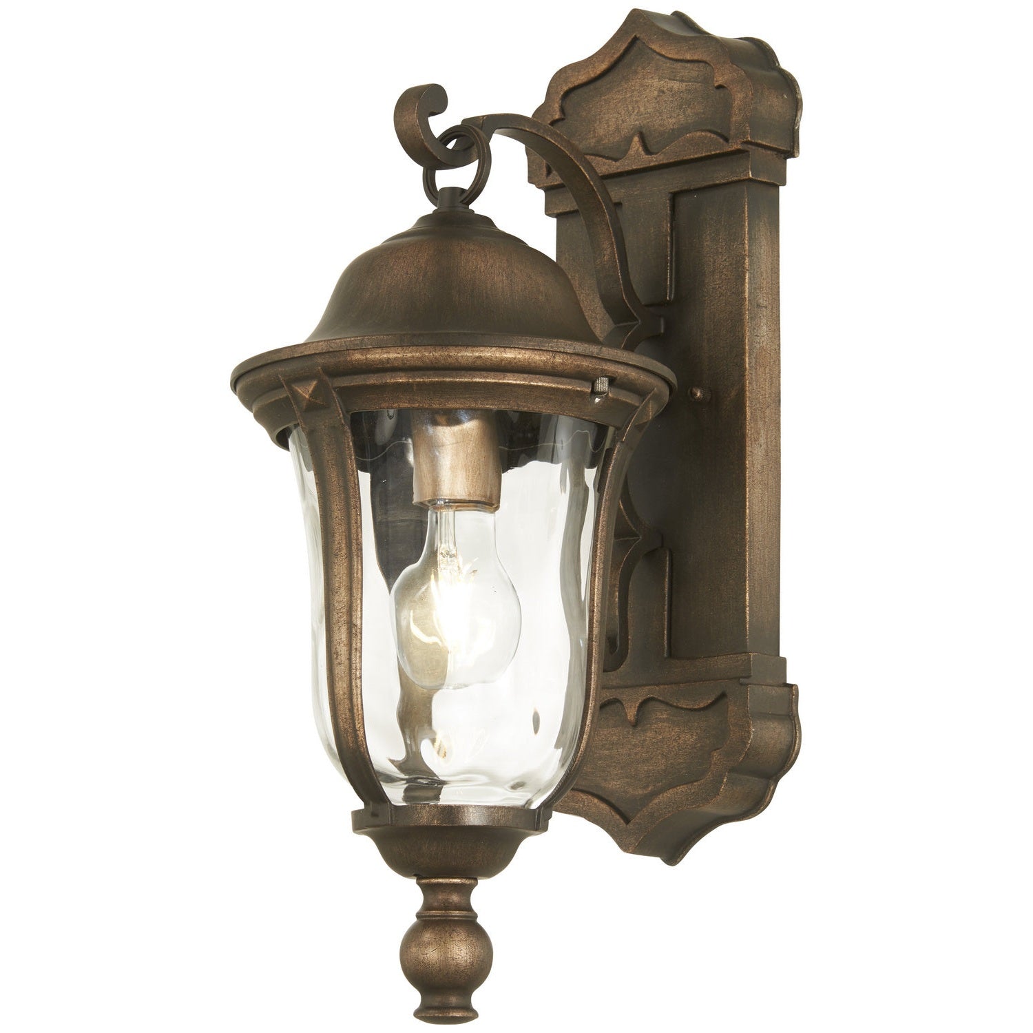 Minka-Lavery - 73241-748 - One Light Outdoor Wall Mount - Havenwood - Tauira Bronze And Alder Silver