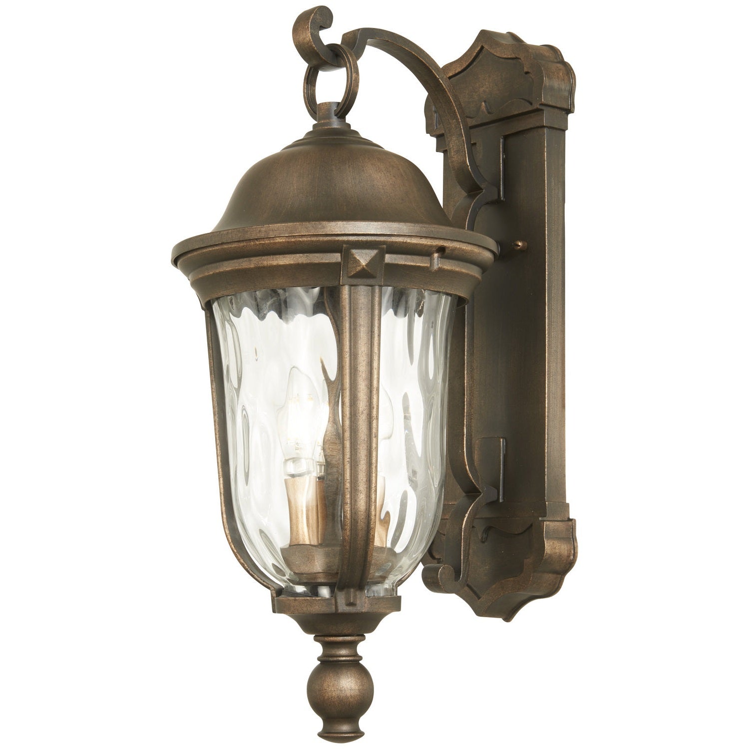 Minka-Lavery - 73243-748 - Three Light Outdoor Wall Mount - Havenwood - Tauira Bronze And Alder Silver