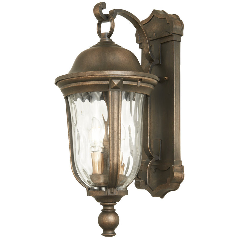 Minka-Lavery - 73243-748 - Three Light Outdoor Wall Mount - Havenwood - Tauira Bronze And Alder Silver