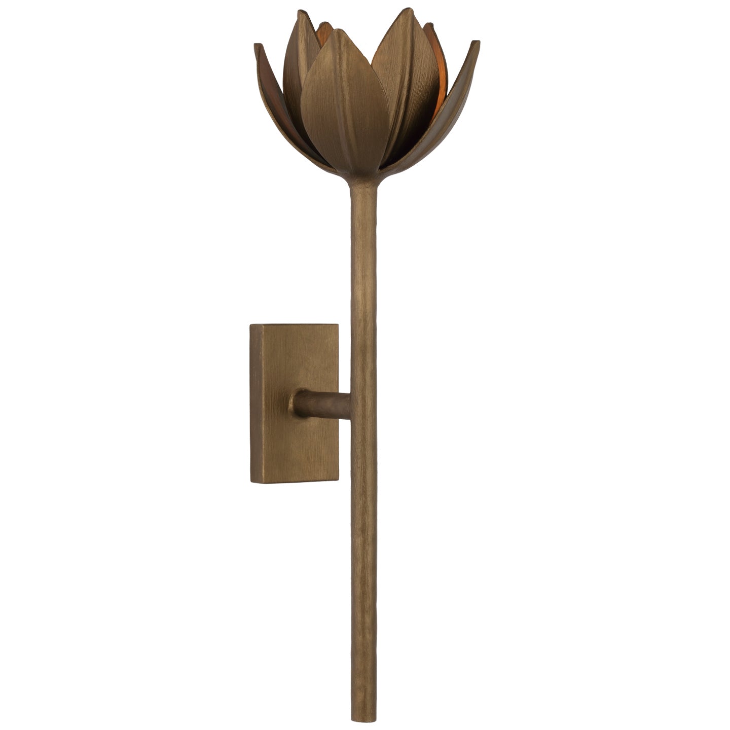 Visual Comfort Signature - JN 2002ABL - One Light Wall Sconce - Alberto - Antique Bronze Leaf