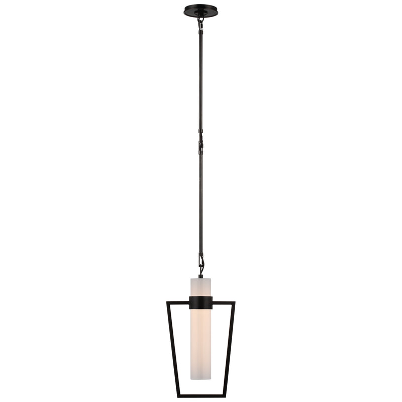 Visual Comfort Signature - S 5676BZ-WG - LED Pendant - Presidio - Bronze