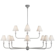 Visual Comfort Signature - TOB 5453SG-L - LED Chandelier - Piaf - Swedish Gray