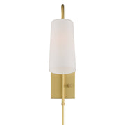 Crystorama - ALX-4501-AG - One Light Wall Sconce - Alexa - Aged Brass