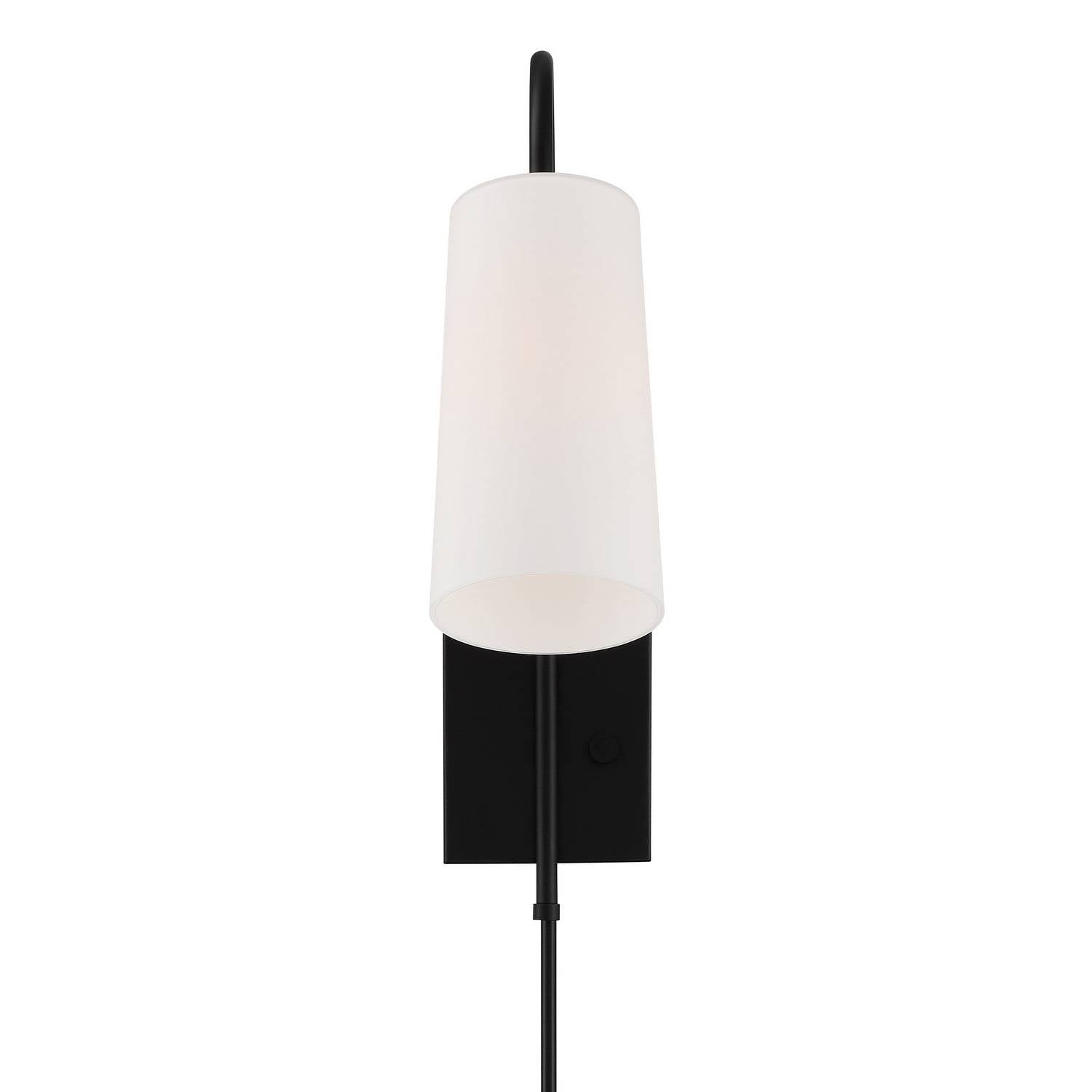 Crystorama - ALX-4501-MK - One Light Wall Sconce - Alexa - Matte Black