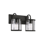 Capital Lighting - 144921BI-527 - Two Light Vanity - Brennen - Black Iron