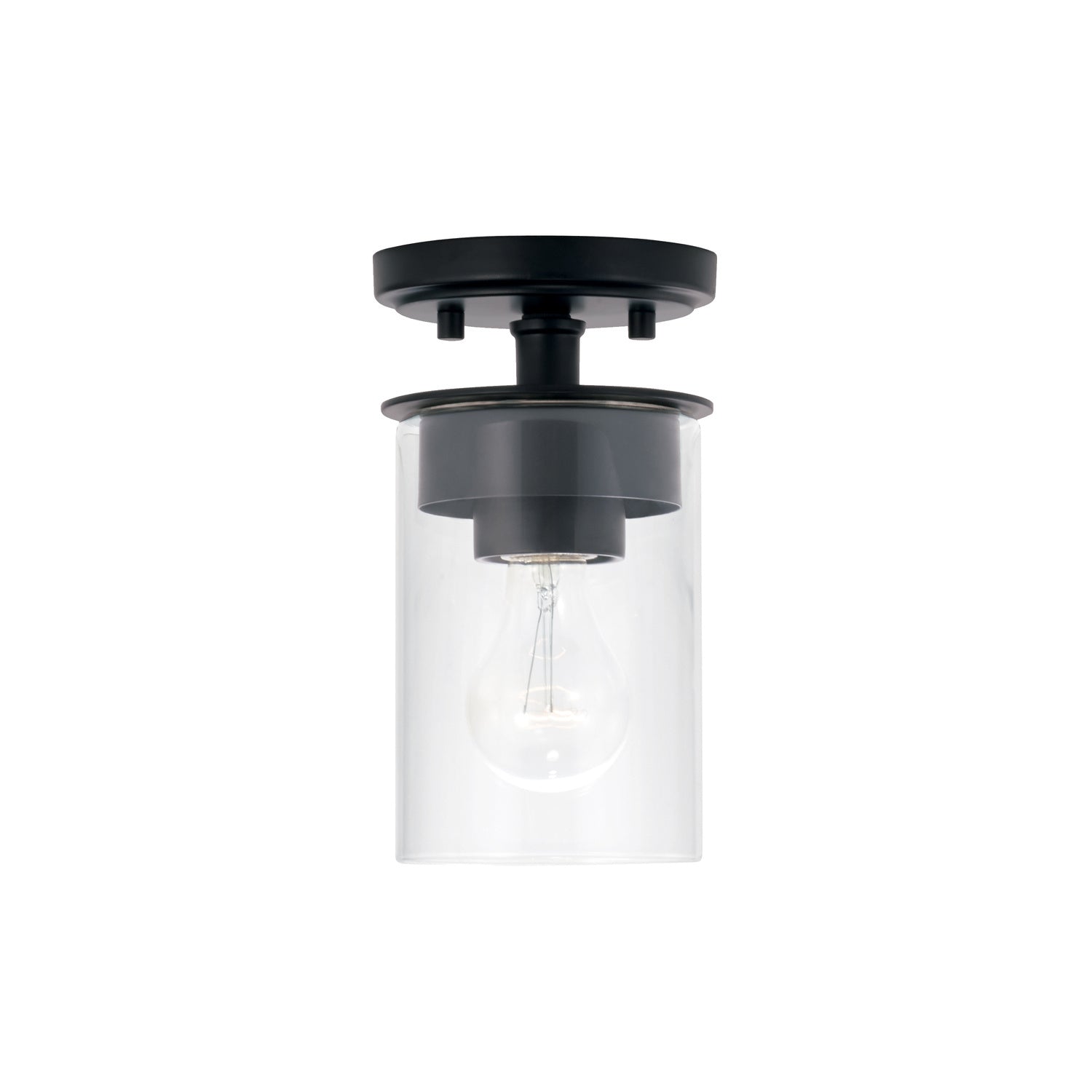 Capital Lighting - 246811MB-532 - One Light Semi Flush Mount - Mason - Matte Black