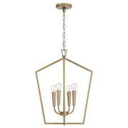 Capital Lighting - 545941AD - Four Light Foyer - Holden - Aged Brass