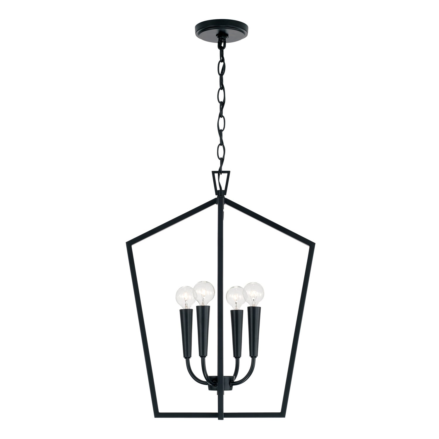 Capital Lighting - 545941MB - Four Light Foyer - Holden - Matte Black