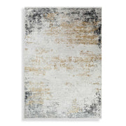 Uttermost - 71508-9 - Rug - Ulen - White, Charcoal, Saffron, Gray