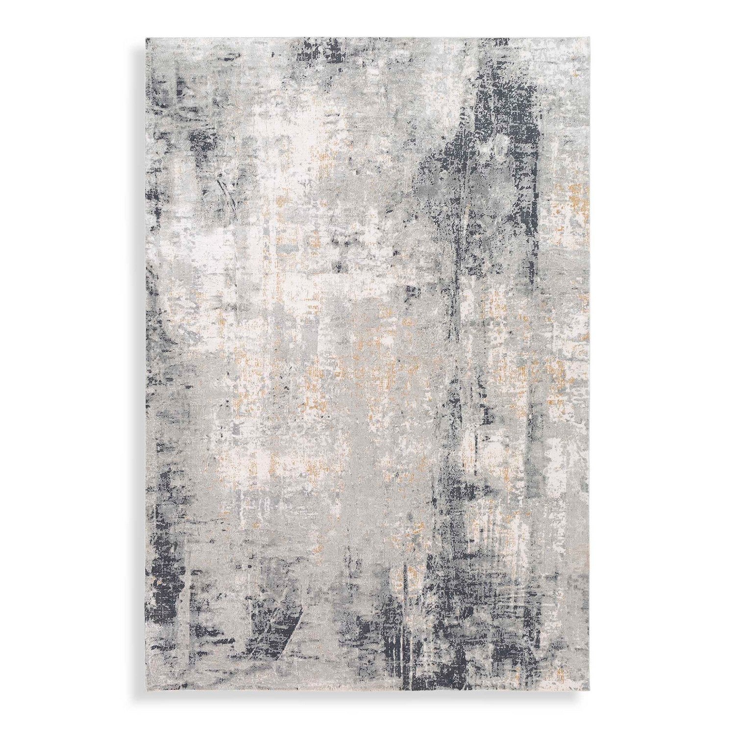 Uttermost - 71511-5 - Rug - Paoli - Light Gray, Mustard, Off-White, Charcoal, Gray