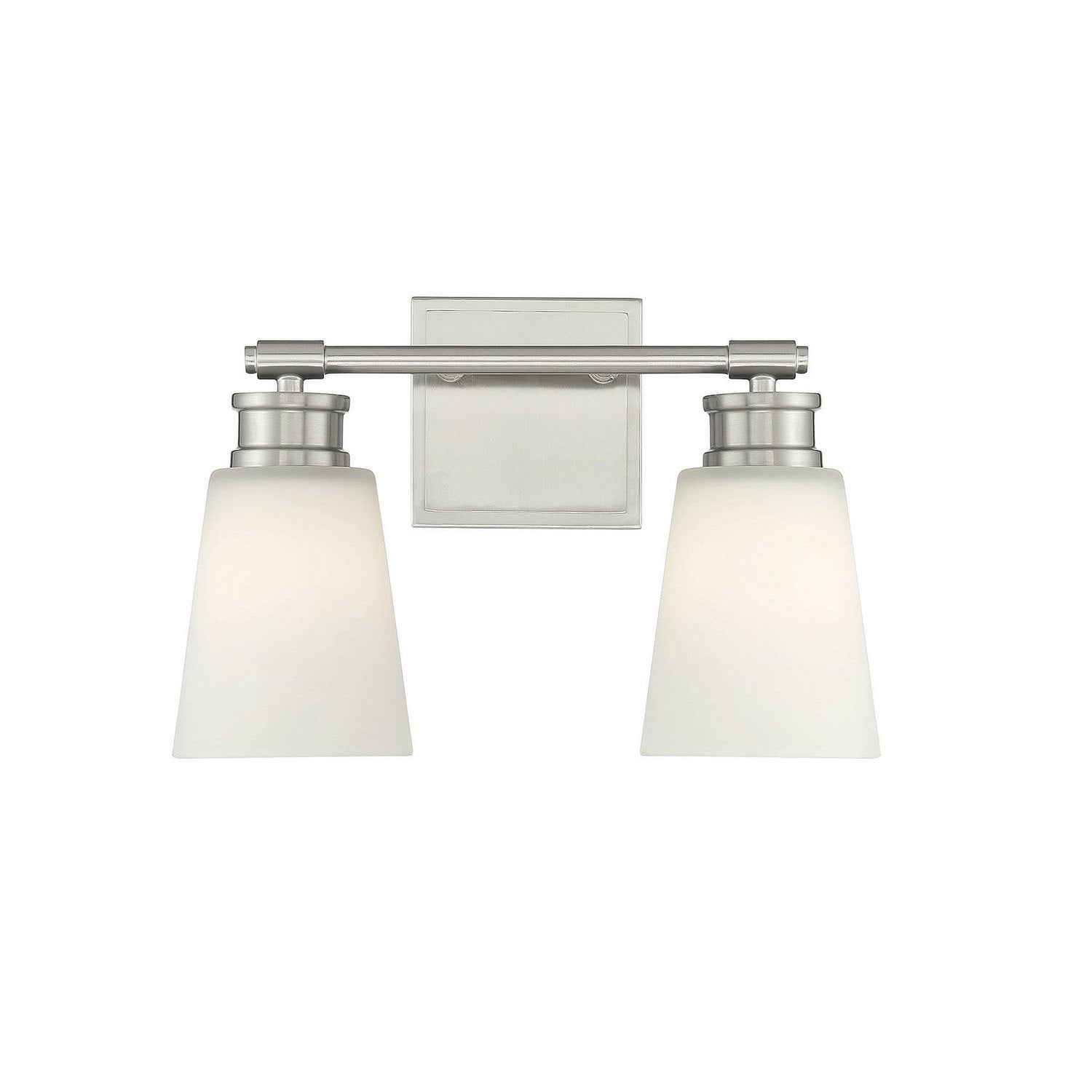 Meridian - M80054BN - Two Light Bathroom Vanity Light - Brushed Nickel