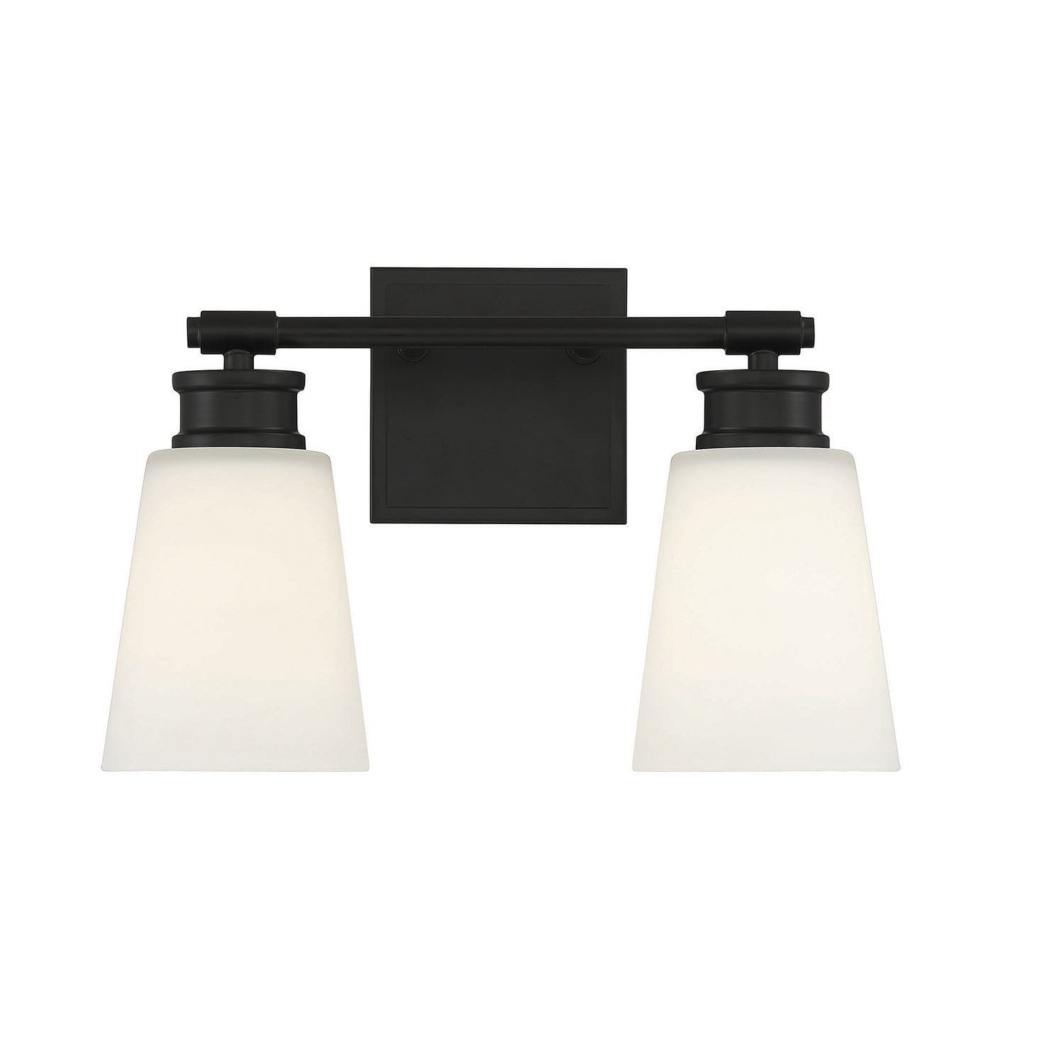 Meridian - M80054MBK - Two Light Bathroom Vanity Light - Matte Black