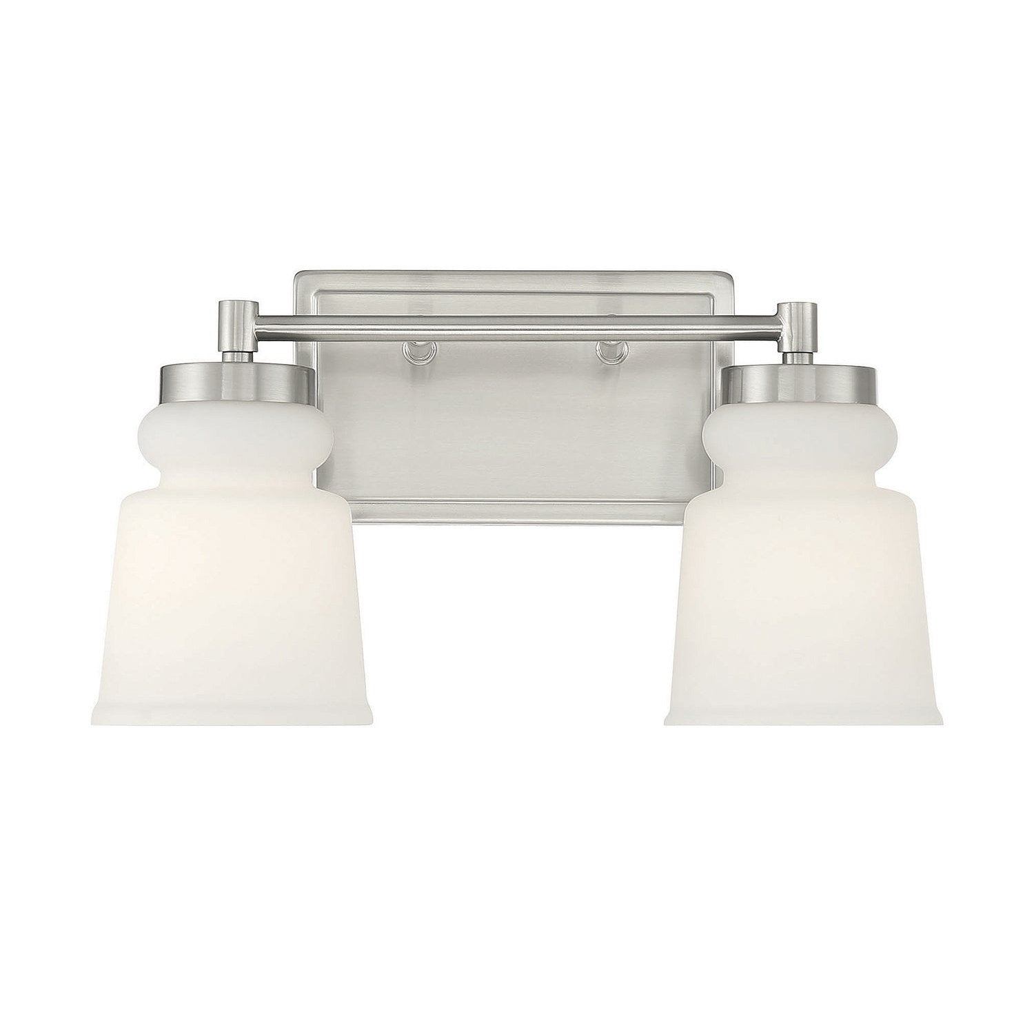 Meridian - M80057BN - Two Light Bathroom Vanity Light - Brushed Nickel