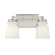 Meridian - M80057BN - Two Light Bathroom Vanity Light - Brushed Nickel