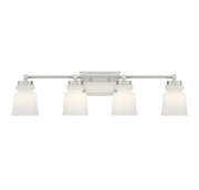Meridian - M80059BN - Four Light Bathroom Vanity Light - Brushed Nickel