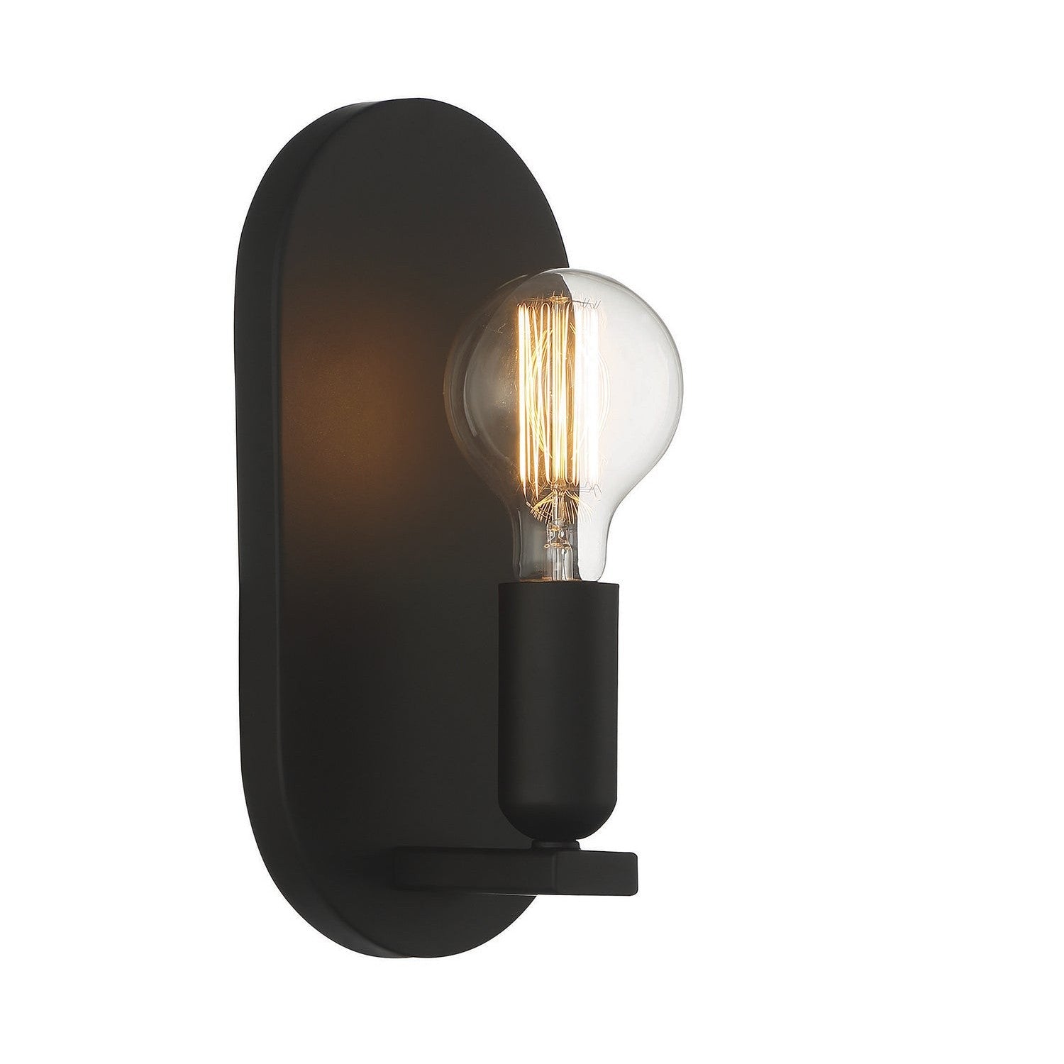 Meridian - M90059MBK - One Light Wall Sconce - Matte Black