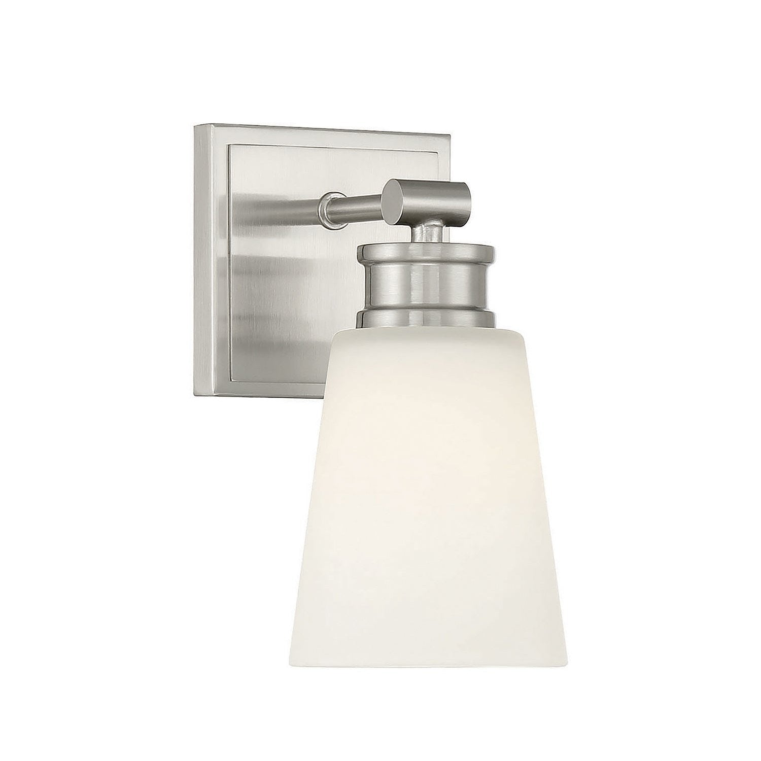 Meridian - M90072BN - One Light Wall Sconce - Brushed Nickel