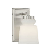 Meridian - M90073BN - One Light Wall Sconce - Brushed Nickel