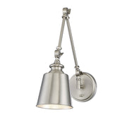 Meridian - M90089BN - One Light Wall Sconce (Set of 2) - Brushed Nickel