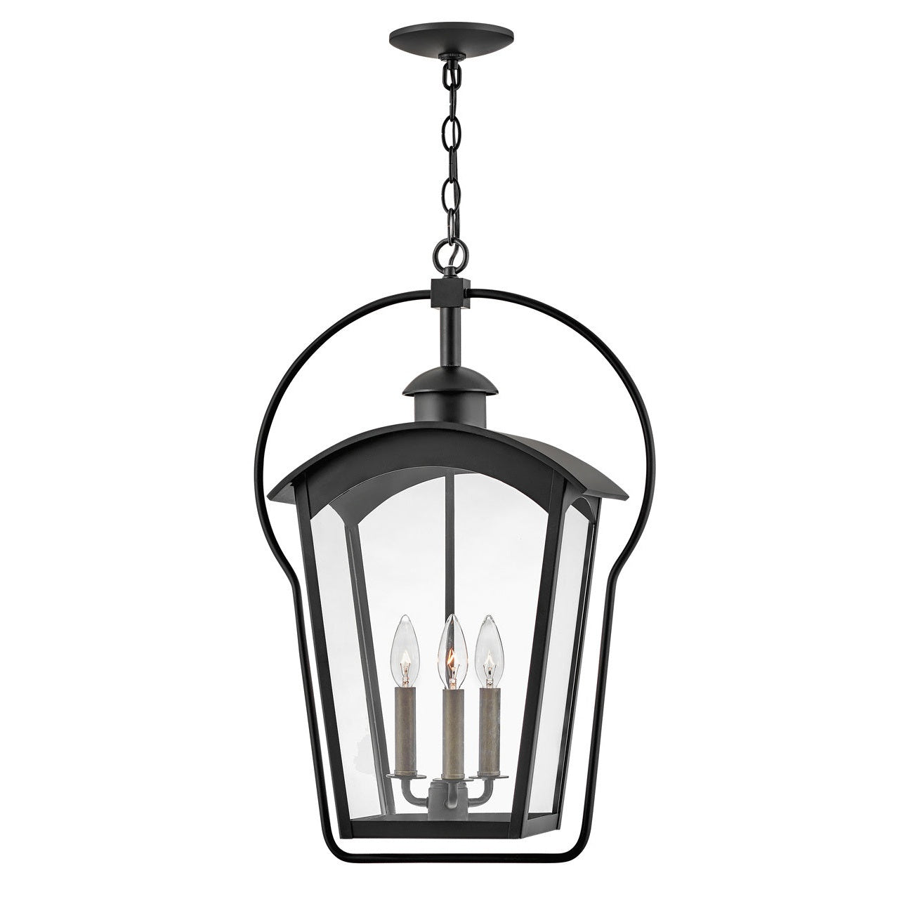Hinkley - 13302BK - LED Hanging Lantern - Yale - Black