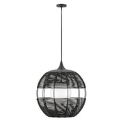 Hinkley - 19675BK - LED Hanging Lantern - Maddox - Black