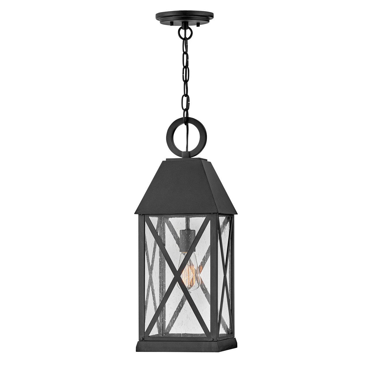 Hinkley - 23302MB - LED Hanging Lantern - Briar - Museum Black