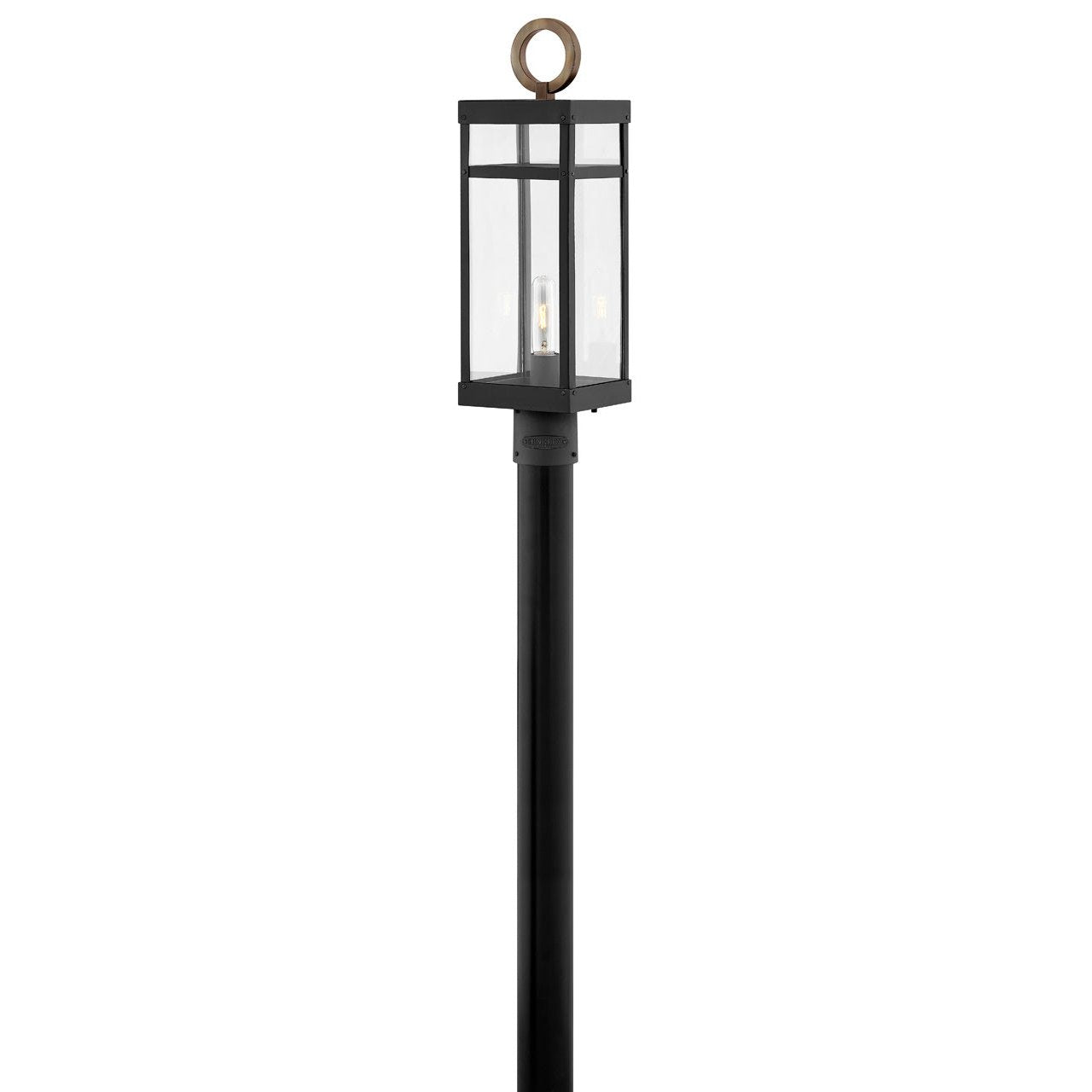 Hinkley - 2801BK-LL - LED Post Top or Pier Mount Lantern - Porter - Black