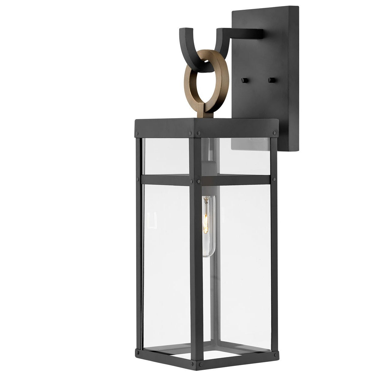 Hinkley - 2804BK-LL - LED Wall Mount - Porter - Black