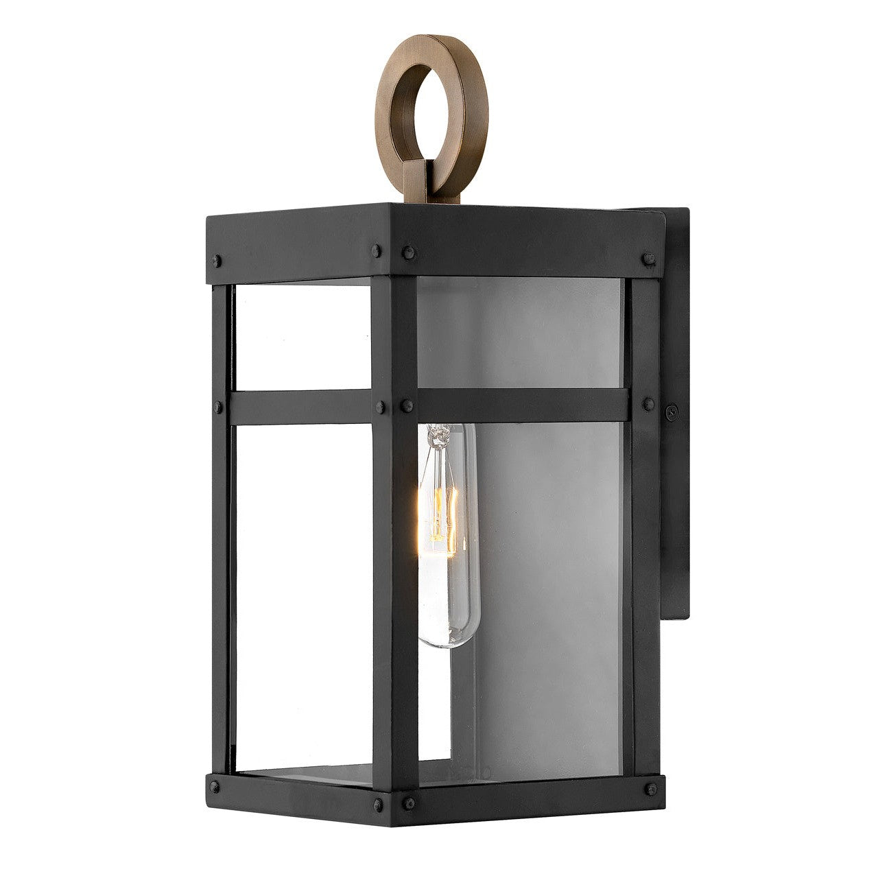 Hinkley - 2806BK-LL - LED Wall Mount - Porter - Black