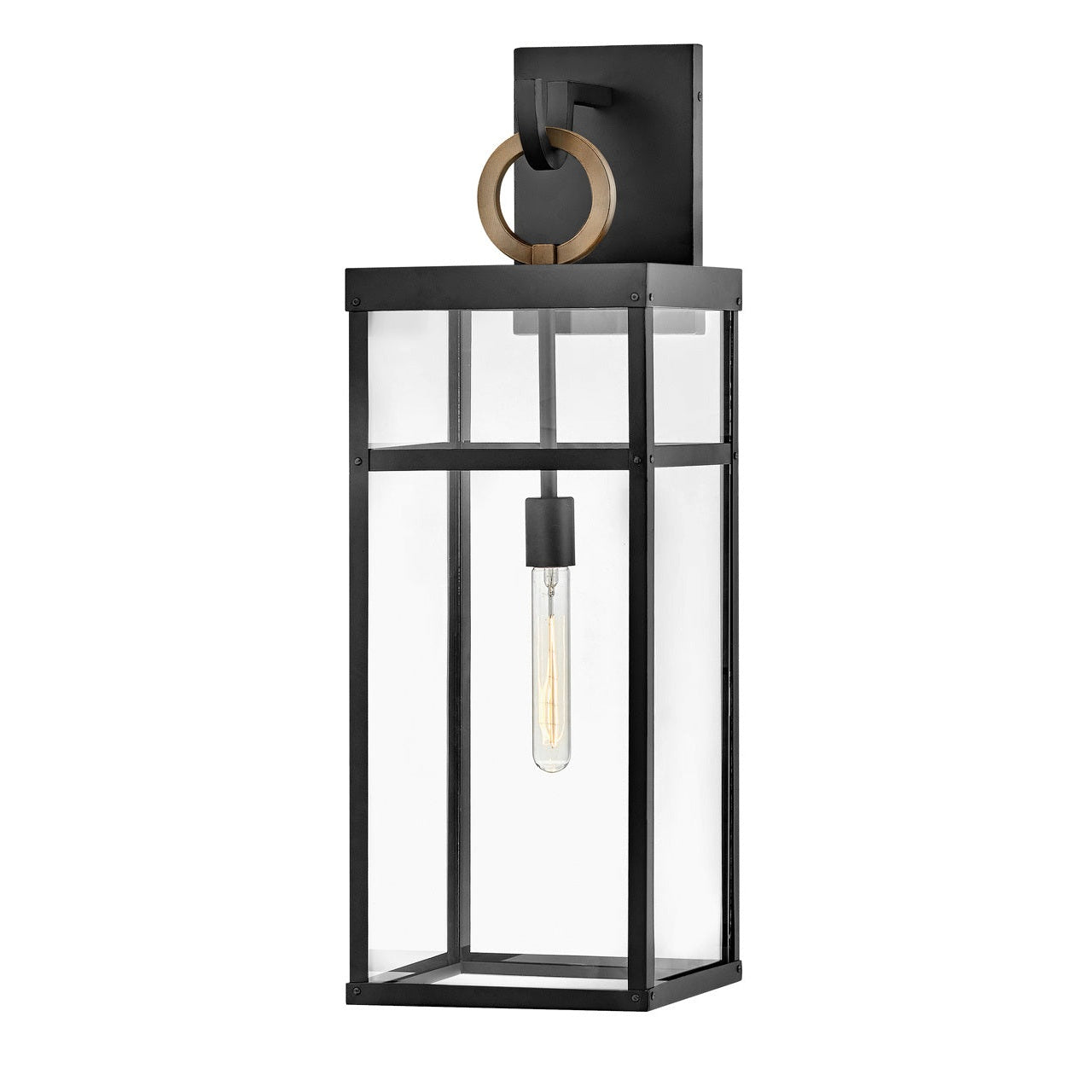 Hinkley - 2807BK-LL - LED Wall Mount - Porter - Black