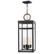 Hinkley - 2808BK-LL - LED Chandelier - Porter - Black
