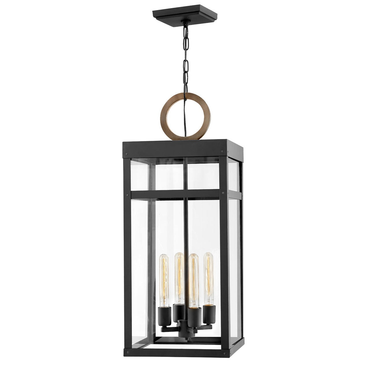 Hinkley - 2808BK-LL - LED Hanging Lantern - Porter - Black