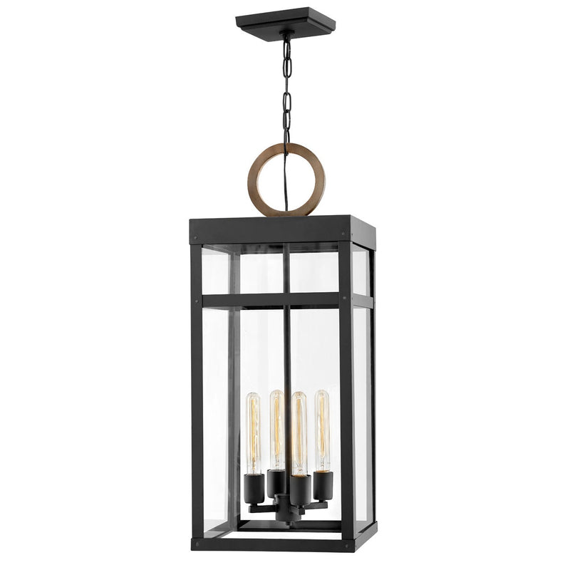 Hinkley - 2808BK-LL - LED Chandelier - Porter - Black
