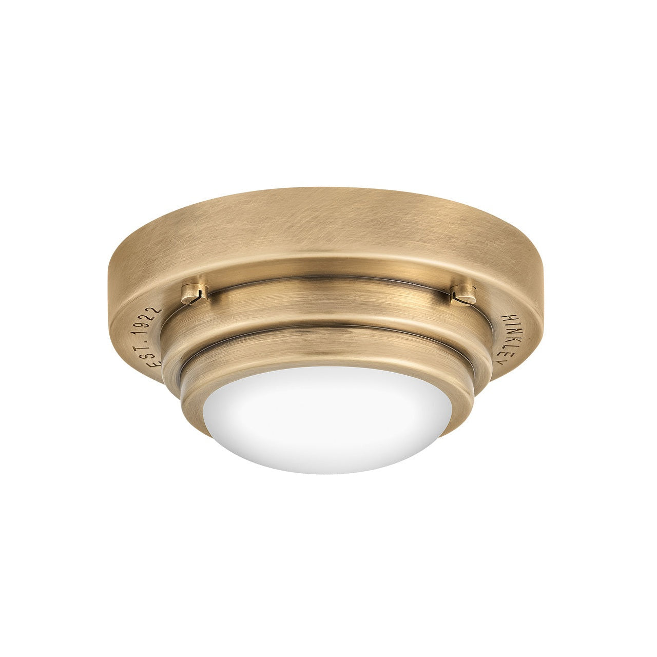 Hinkley - 32703HB - LED Flush Mount/Wall Sconce - Porte - Heritage Brass
